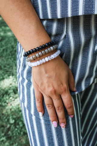 Neutral Note Bracelet • Black Multi