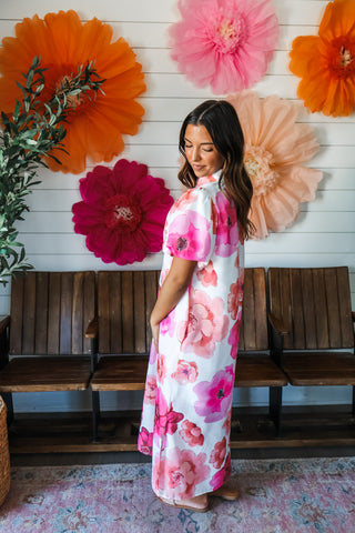 Summer Blossom Midi • Pink Floral