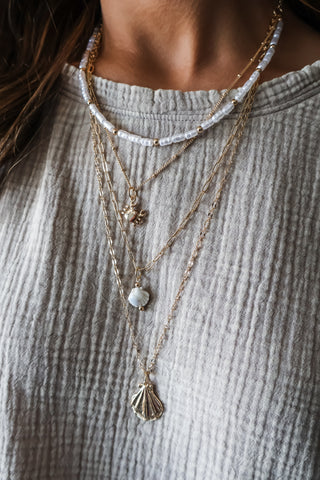 Beachside Escape Layered Necklace