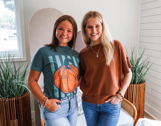 Welcome To The Pumpkin Patch Graphic Tee • Emerald