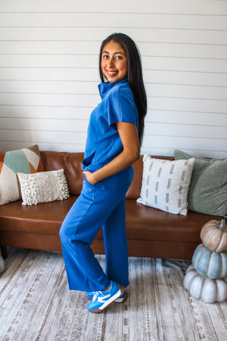 Quick Step Scuba Top • Blue - FINAL SALE