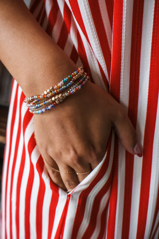 Rainbow Sparkle Bracelet • Multi