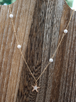 Seaside Charm Necklace • Gold