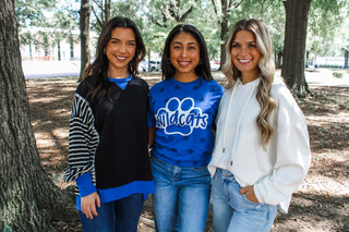 Starstruck Wildcats Graphic Tee • Heather Blue