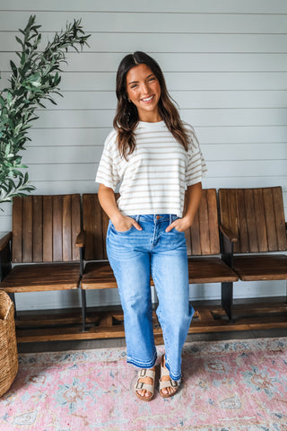 Sand & Stripes • Tan - FINAL SALE