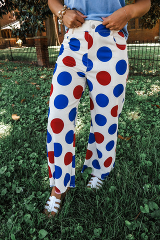 Connect The Dots Pants • Cream