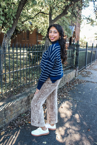 Pine Street Stripes • Navy