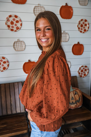 Harvest Blessings • Rust Dot
