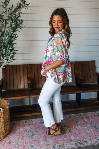 Bold In Bloom • Blue Multi