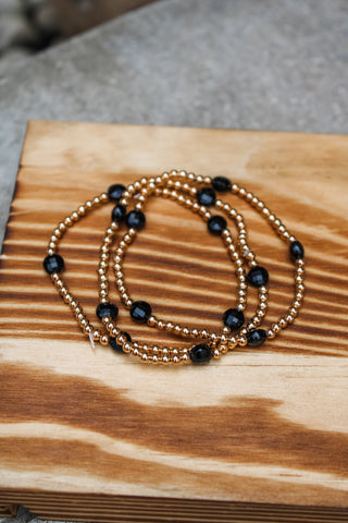 Minutes Til Midnight Bracelet • Black