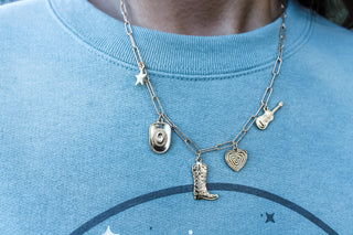 Cowgirl Country Charm Necklace • Gold