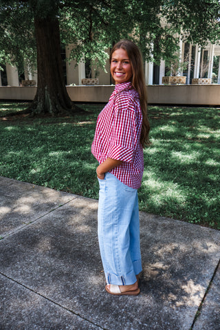 Picnic Perfect • Red Gingham