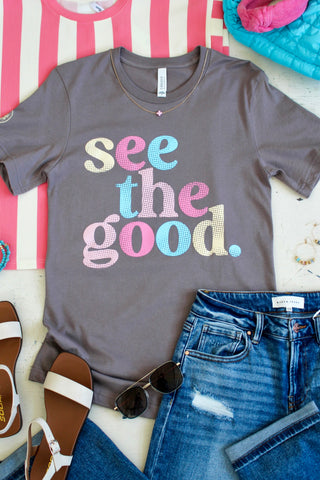 See The Good Graphic Tee • Graphite