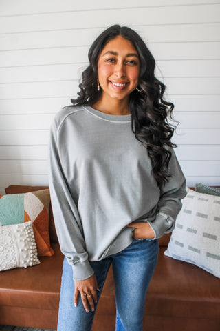 Seasonal staple • slate grey - FINAL SALE