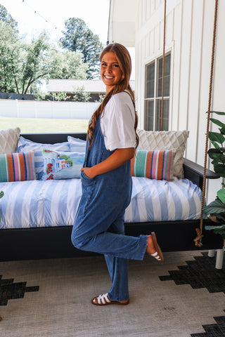 Endless Summer Jumpsuit • Denim Blue