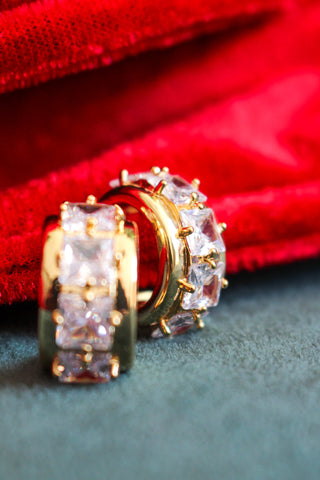 Shine Like A Diamond Earrings • Gold