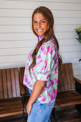 Springtime Blessings • Purple/Green - FINAL SALE