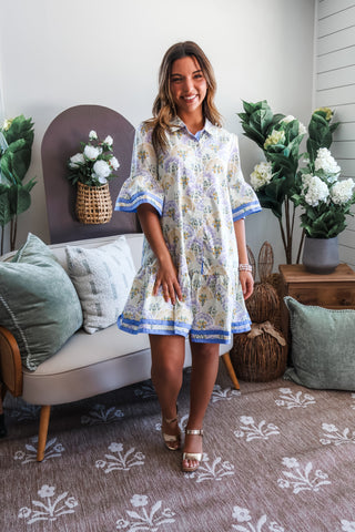 Radiant In Ruffles • Lavender Floral