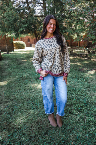 Spot The Difference • Leopard/Wine