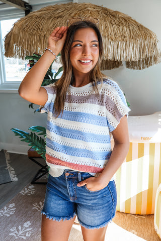 Shoreline Stripes • Blue Multi