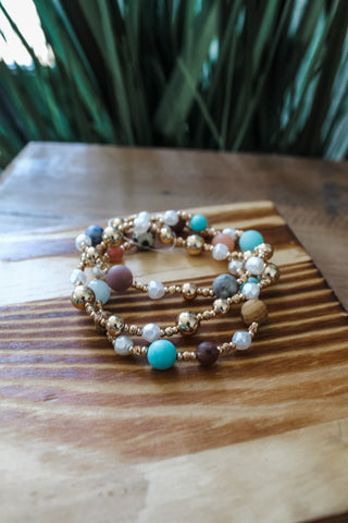 Just The Beginning Bracelet • Multi