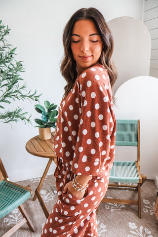 Find The Fun Pant Set • Rust Dot