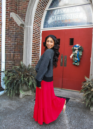 Making Memories Ruffle Skirt • Red
