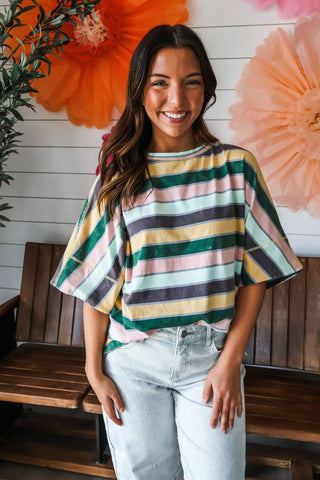 Be The Sunshine • Green Stripe