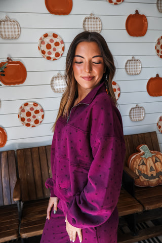 Starry Skies Pant Set • BlackBerry