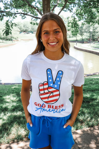 Summer Sale 3 • God Bless America Tee - FINAL SALE