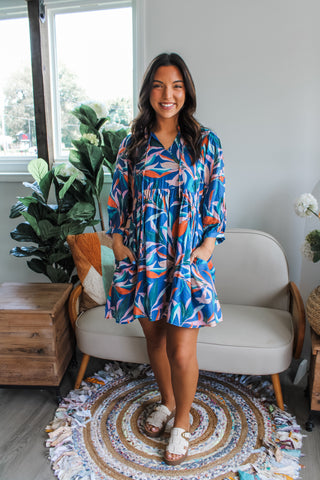 Start Of Something Beautiful • Blue Multi - FINAL SALE