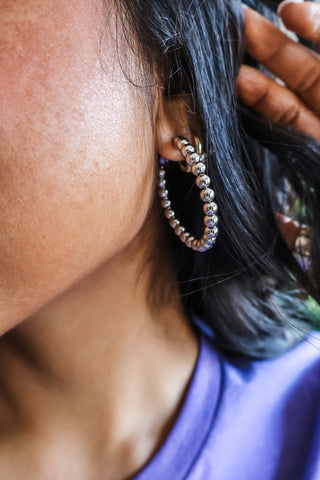 New Adventures Hoop Earrings • Silver