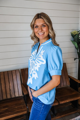 Beachside Brunch • Blue