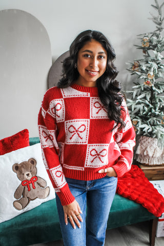 Wrapped With A Bow • Red - FINAL SALE