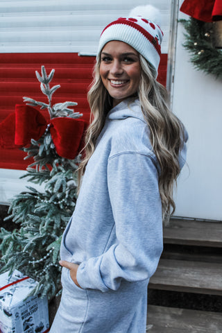 Holiday Season Standard Hoodie • Heather Grey