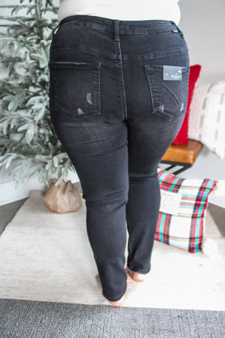 Ruby High Rise Skinny • Black - PLUS