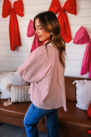 Sweet In Stripes • Red