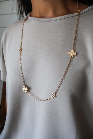 Guided By Grace Necklace • Gold