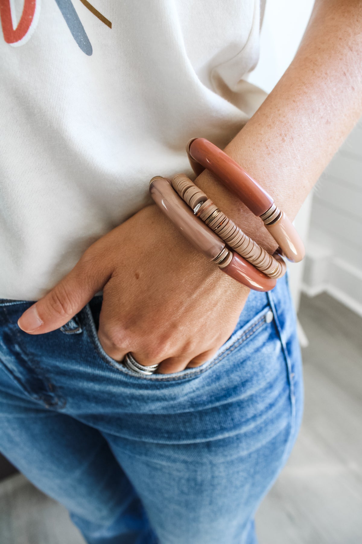 As The Sun Sets Bracelet •  Clay - FINAL SALE