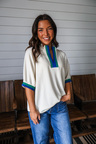 Effortlessly Elevated Dolman Knit • Cream