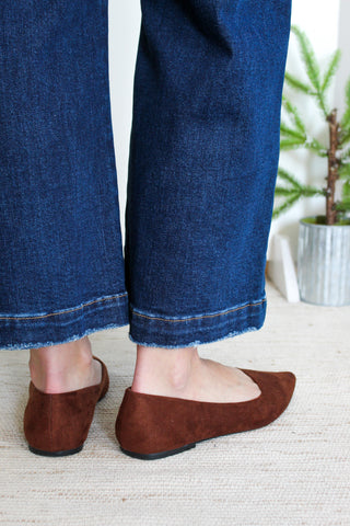 Pretty On Point Ballet Flat • Walnut