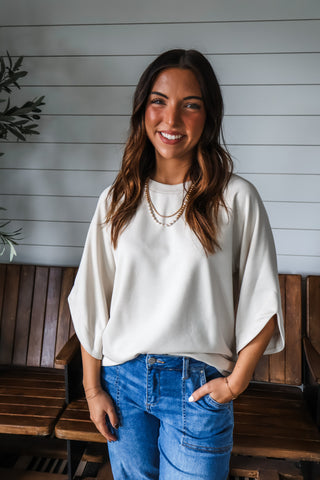 Relaxed & Refined • Ecru