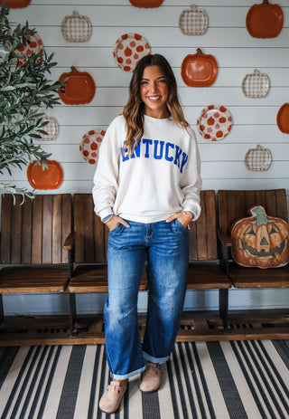 Kentucky Oversized Pullover • Cream