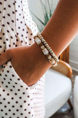 Made To Match Bracelet • Latte