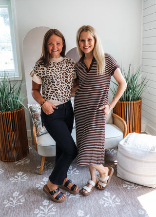 Lovely In Leopard • Oatmeal