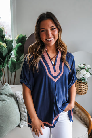 Lovely In Linen • Navy