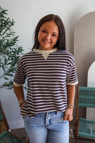 Never Better Stripes • Brown