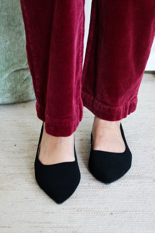 Pretty On Point Ballet Flat • Black