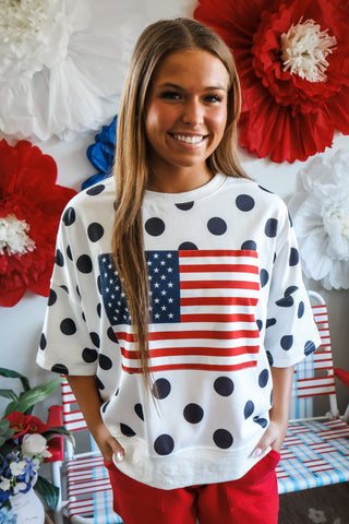 Let Freedom Ring • White/Black Dot