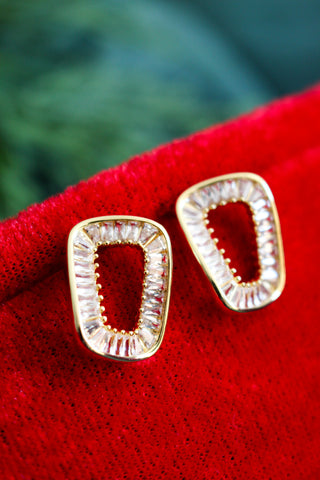 Elevated Elegance Earrings • Gold